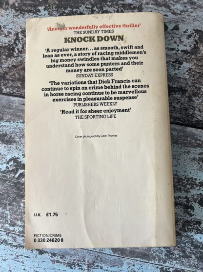 An image of a book by Dick Francis - Knock Down