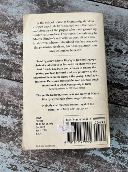 An image of a book by Maeve Binchy - The Copper Beech