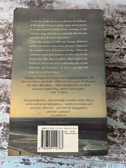 An image of a book by Anita Shreve - Fortune's Rocks