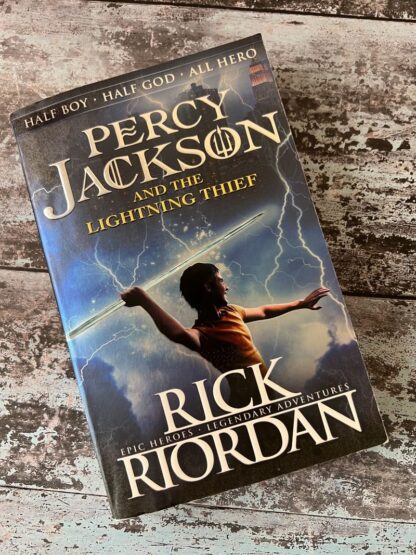 An image of a book by Rick Riordan - Percy Jackson and the Lightning Thief