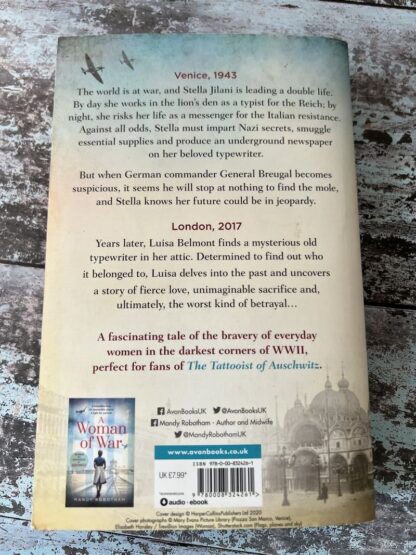 An image of a book by Mandy Robotham - The Secret Messenger