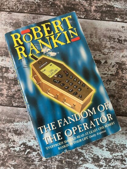 An image of a book by Robert Rankin - The Fandom of the Operator