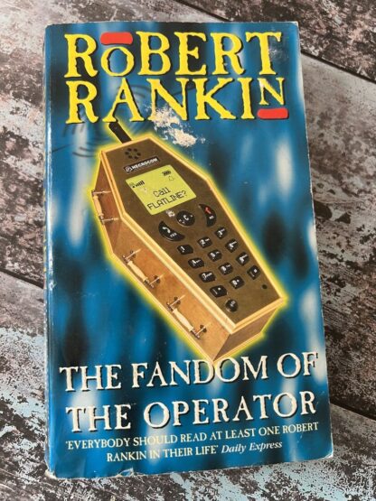 An image of a book by Robert Rankin - The Fandom of the Operator