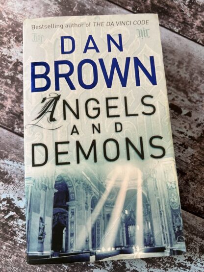 An image of a book by Dan Brown - Angels and Demons
