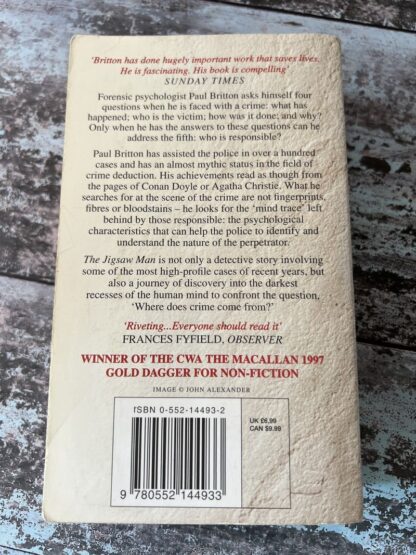An image of a book by Paul Britton - The Jigsaw Man