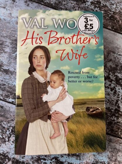 An image of a book by Val Wood - His Brother's Wife
