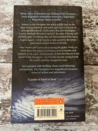 An image of a book by Clive Cussler - The Navigator