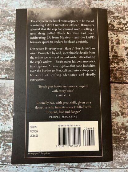 An image of a book by Michael Connelly - The Black Ice