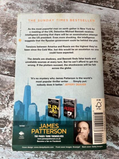 An image of a book by James Patterson - Bullseye