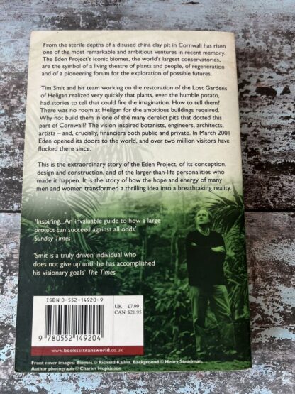 An image of a book by Tim Smit - Eden