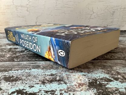 An image of a book by Clive Cussler - Wrath of Poseidon