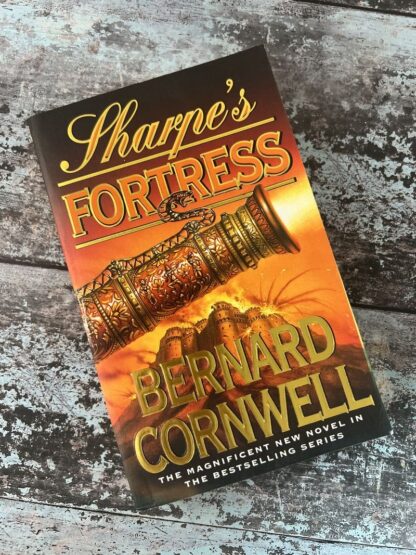 An image of a book by Bernard Cornwell - Sharpe's Fortress