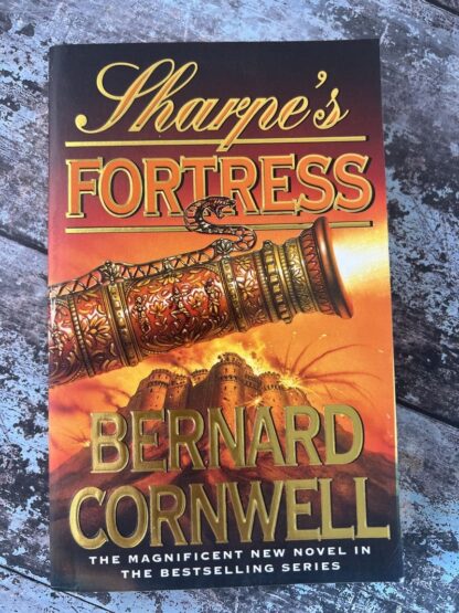 An image of a book by Bernard Cornwell - Sharpe's Fortress