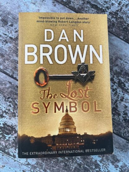 An image of a book by Dan Brown - The Lost Symbol