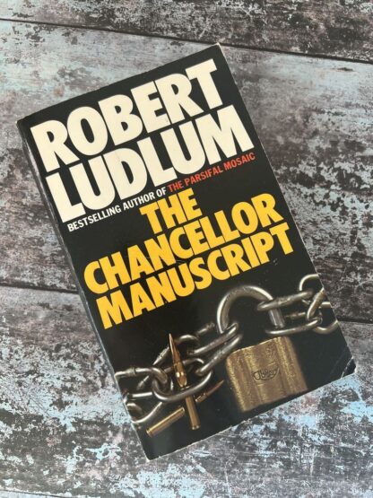 An image of a book by Robert Ludlum - The Chancellor Manuscript
