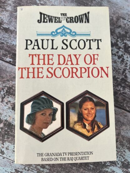 An image of a book by Paul Scott - The Day of the Scorpion