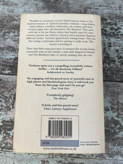 An image of a book by John Grisham - The Brethren