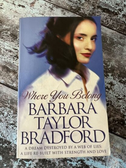 An image of a book by Barbara Taylor Bradford - Where you Belong