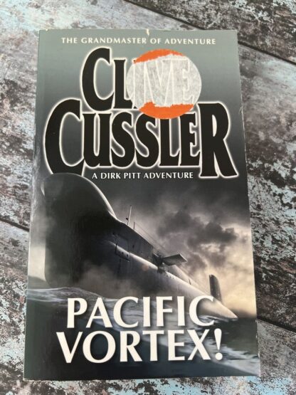 An image of a book by Clive Cussler - Pacific Vortex!