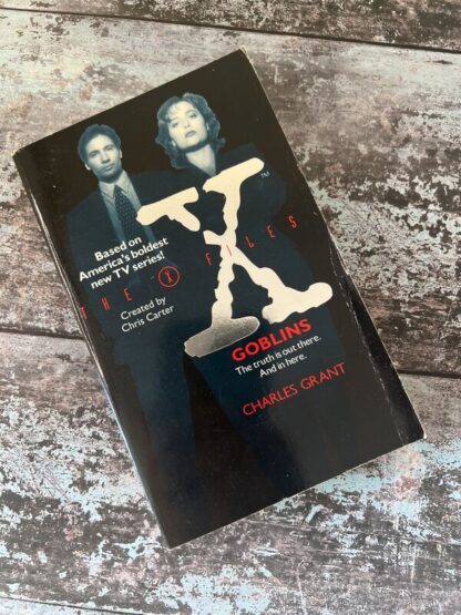 An image of a book by Charles Grant - X-Files Goblins