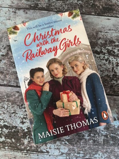 An image of a book by Maisie Thomas - Christmas with the Railway Girls