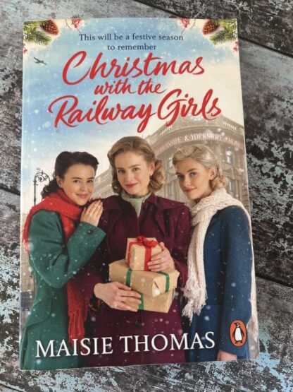 An image of a book by Maisie Thomas - Christmas with the Railway Girls