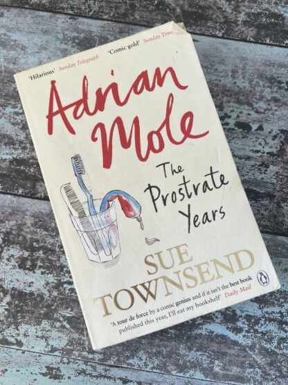 An image of a book by Sue Townsend - Adrian Mole the Prostrate Years