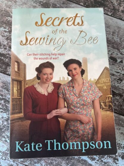 An image of a book by Kate Thompson - Secrets of the Sewing Bee