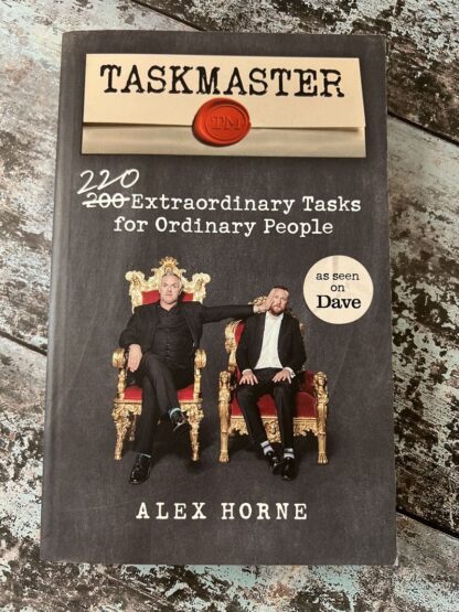 An image of a book by Alex Horne - Taskmaster