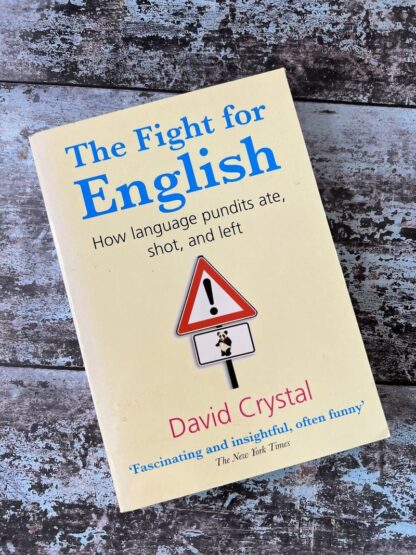 An image of a book by David Crystal - The Fight for English