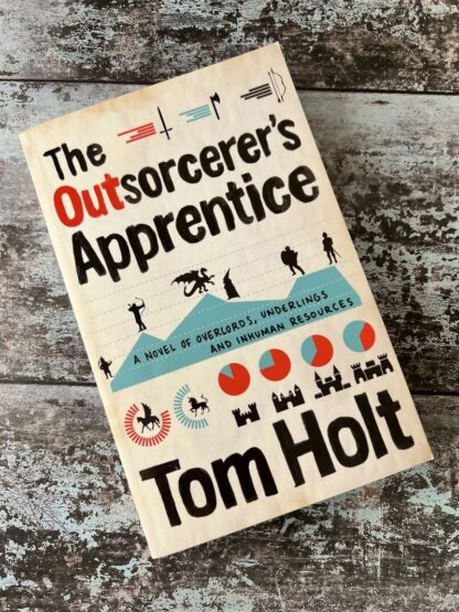 An image of a book by Tom Holt - The Outsorcerer's Apprentice