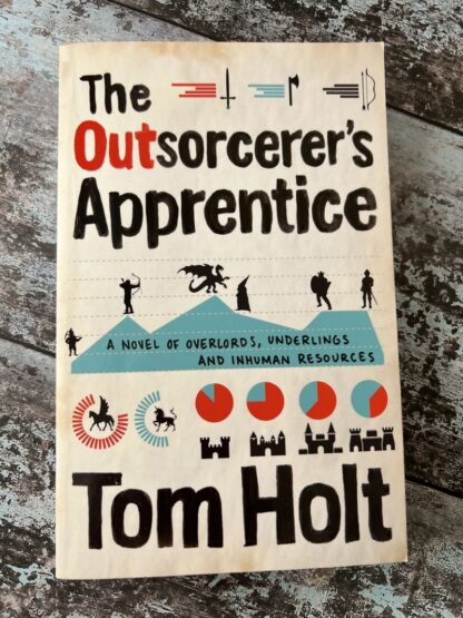 An image of a book by Tom Holt - The Outsorcerer's Apprentice