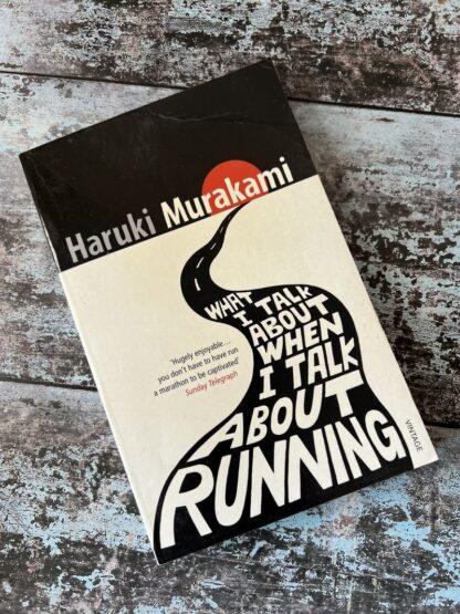 An image of a book by Haruki Murakami - What I talk about when I talk about running