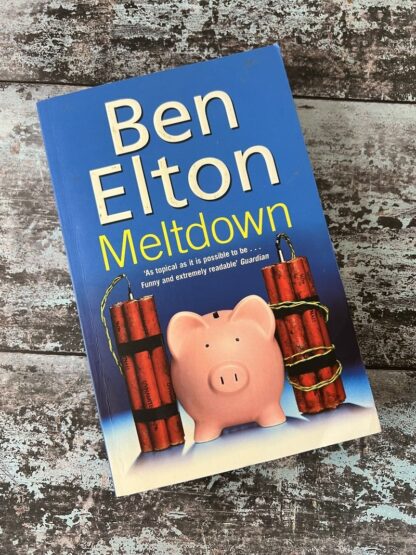An image of a book by Ben Elton - Meltdown