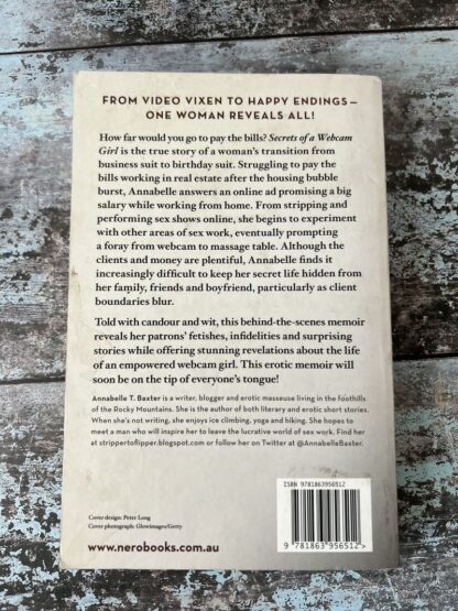 An image of a book by Annabelle T Baxter - Secrets of a Webcam Girl