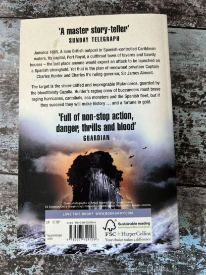 An image of a book by Michael Crichton - Pirate Latitudes