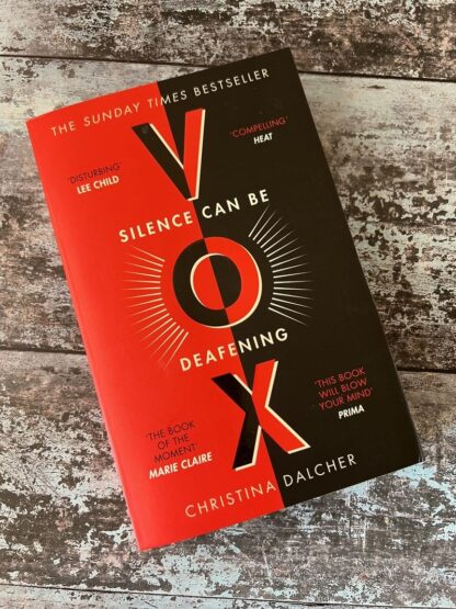 An image of a book by Christina Dalcher - Vox