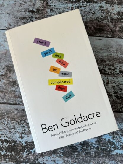 An image of a book by Bern Goldacre - I think you'll find it's a bit more complicated.