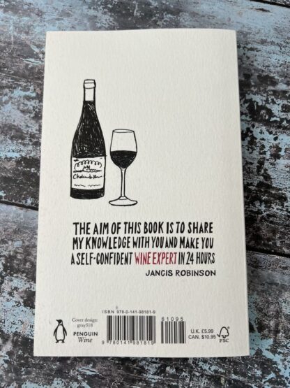 An image of a book by Janice Robinson - The 24 Hour Wine Expert