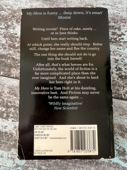 An image of a book by Tom Holt - My Hero