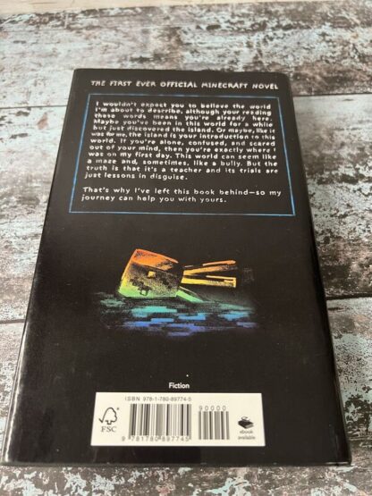 An image of a book by Max Brooks - Minecraft The Island