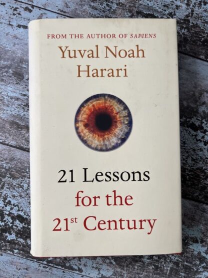 An image of a book by Yuval Noah Harari - 21 Lessons for the 21st Century