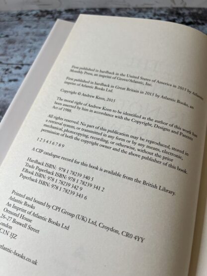 An image of a book by Andrew Keen - The Internet is not the answer