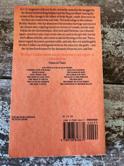 An image of a book by Ellis Peters - An Excellent Mystery
