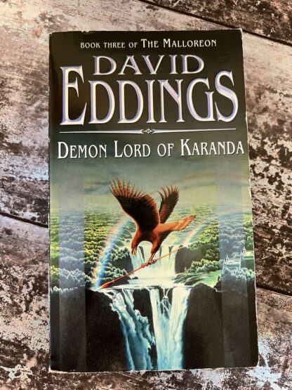 An image of a book by David Eddings - Demon Lord of Karanda