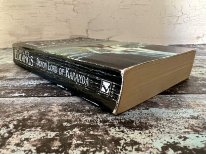 An image of a book by David Eddings - Demon Lord of Karanda