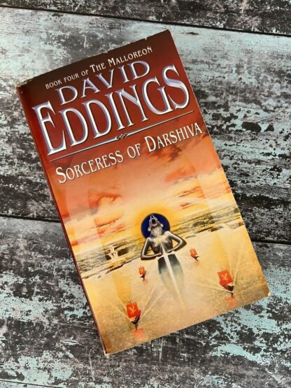 An image of a book by David Eddings - Sorceress of Darshiva