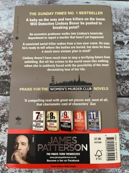 An image of a book by James Patterson - 12th of Never