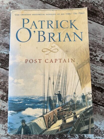 An image of a book by Patrick O'Brian - Post Captain