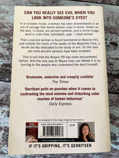 An image of a book by Tess Gerritsen - The Mephisto Club